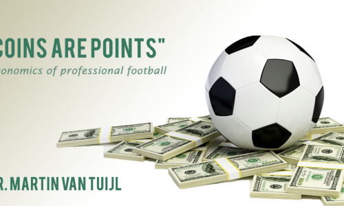 “Coins are points”, economics of professional football