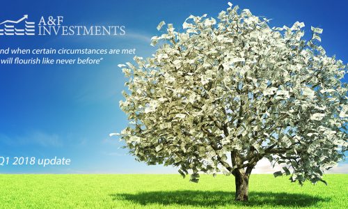 And when certain circumstances are met it will flourish like never before: A&F Investments First Quarter