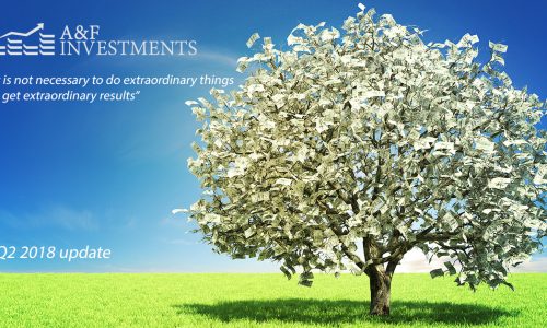 It is not necessary to do extraordinary things to get extraordinary results: A&F Investments second quarter