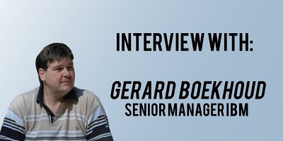 Interview with Gerard Boekhoud, Senior Manager IBM