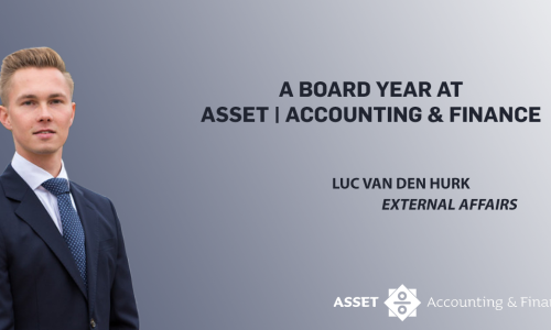 a board year at Asset | Accounting & Finance – Luc van den Hurk, External Affairs