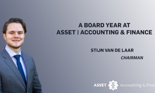 A board year at Asset | Accounting & Finance – Stijn van de Laar, Chairman