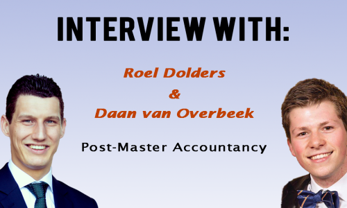 Interview with Daan and Roel – Post-Master Accountancy