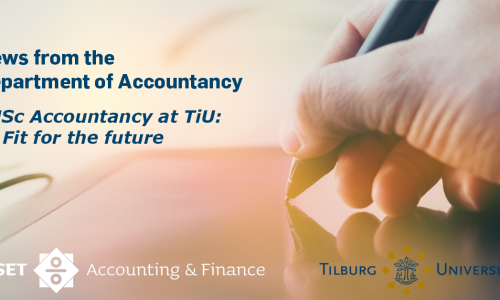 MSc Accountancy at TiU: Fit for the future
