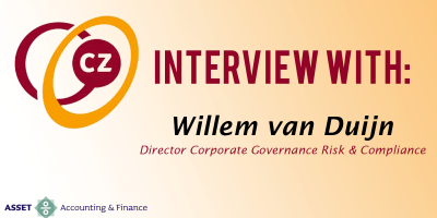 Interview with Willem van Duijn, Director Governance Risk & Compliance CZ