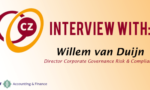 Interview with Willem van Duijn, Director Governance Risk & Compliance CZ