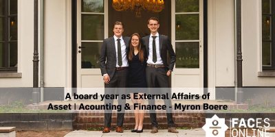 A board year as External Affairs of Asset | Accounting & Finance – Myron Boere
