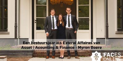 Een bestuursjaar als External Affairs van Asset | Accounting & Finance – Myron Boere