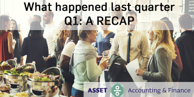 What happened last quarter? Q1: a recap