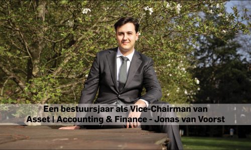 A board year as Vice-Chairman of Asset | Accounting & Finance – Jonas van Voorst