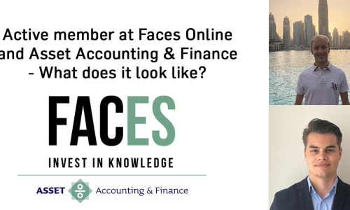 Active member at Faces Online and Asset A&F – What does it look like?