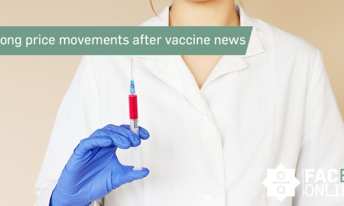Strong price movements after vaccine news