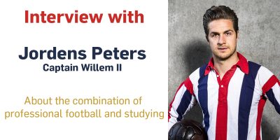 Interview with Jordens Peters – Captain of Willem II