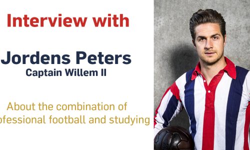 Interview with Jordens Peters – Captain of Willem II