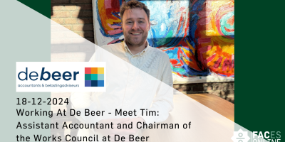 Working At De Beer – Maak kennis met Tim: Assistent Accountant en Voorzitter van de Ondernemersraad bij De Beer