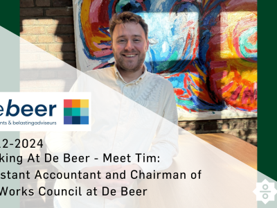 Working At De Beer – Meet Tim: Assistant Accountant and Chairman of the Works Council at De Beer