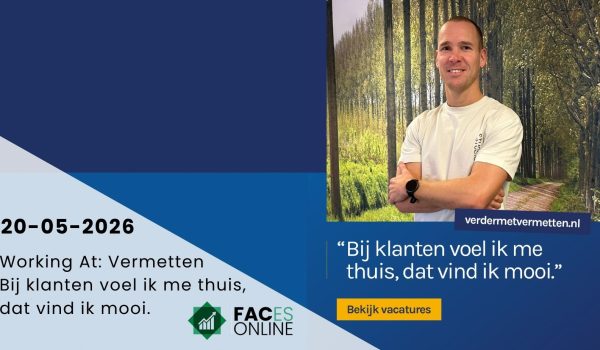 Bij klanten ben ik kind aan huis – dat persoonlijke contact maakt mijn werk bij Vermetten zo mooi