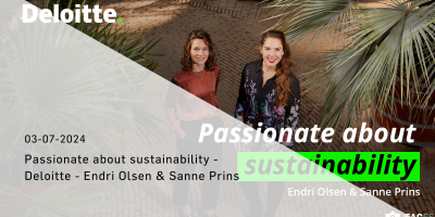 Passionate about sustainability – Sustainability with Audit & Assurance – Working at Deloitte