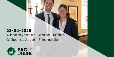 Een bestuursjaar als External Affairs Officer bij Asset | Financials