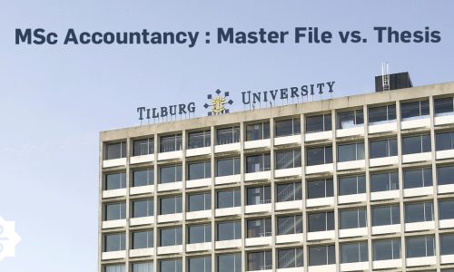 MSc Accountancy: Master File vs. Thesis – what’s the difference?
