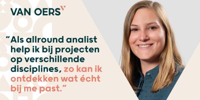 Working at Van Oers – Jolien