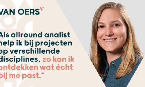 Working at Van Oers – Jolien