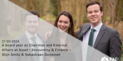 Een bestuursjaar als Chairman/External Affairs bij Asset | Accounting & Finance