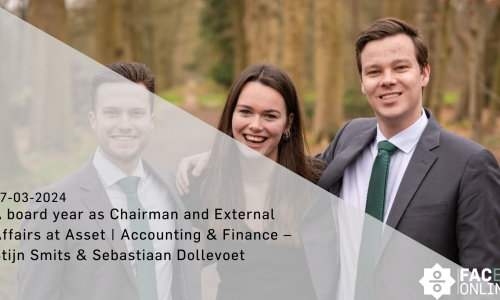 A board year as Chairman & External Affairs at Asset | Accounting & Finance