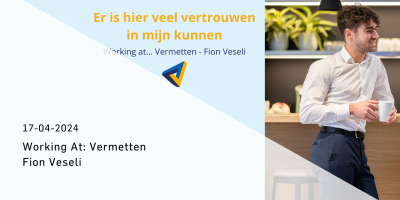 Working at Vermetten – Fion Veseli
