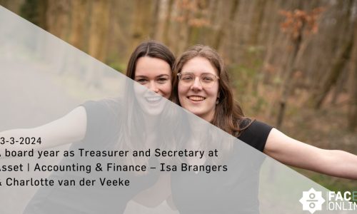 A board year as Treasurer/Secretary at Asset | Accounting & Finance