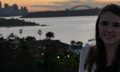 banner student abroad; steffie nuijts