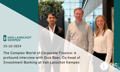 The Complex World of Corporate Finance: An In-Depth Interview with Dick Boer, Co-Head of Investment Banking at Van Lanschot Kempen